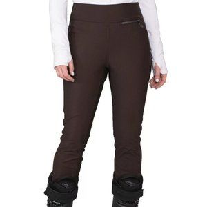 Obermeyer Women’s Jinks ITB Softshell Pant, Color Leather (Brown)